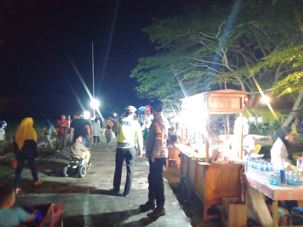 Walaupun Penyebaran Covid-19 Menurun, Jajaran Polres Kampar Terus Gencarkan Pendisiplinan Protkes 