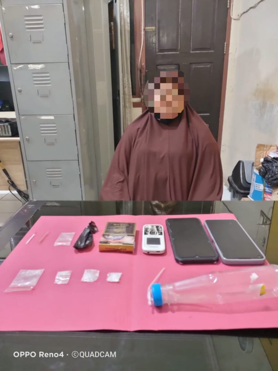 Tim Ojoloyo Satresnarkoba Polres Kampar, Tangkap Pengedar Narkoba di Desa Pandau Jaya 