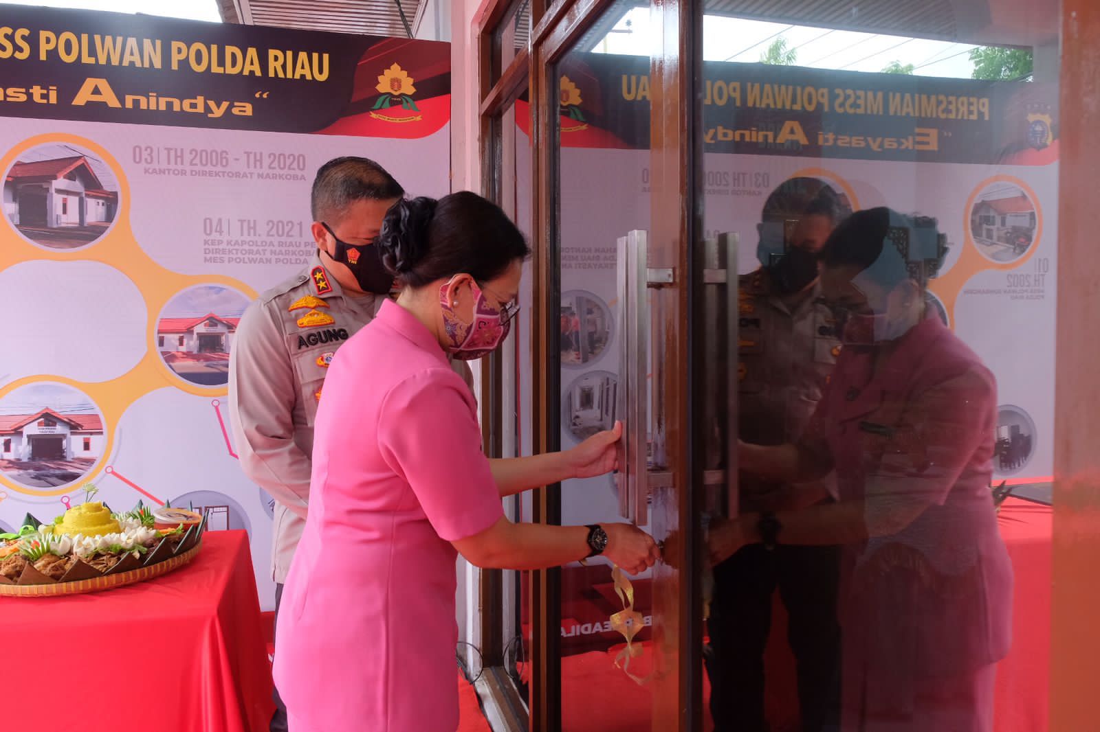 Kapolda Resmikan Penggunaan Mess Polwan “Ekayasi Anindya” Polda Riau.