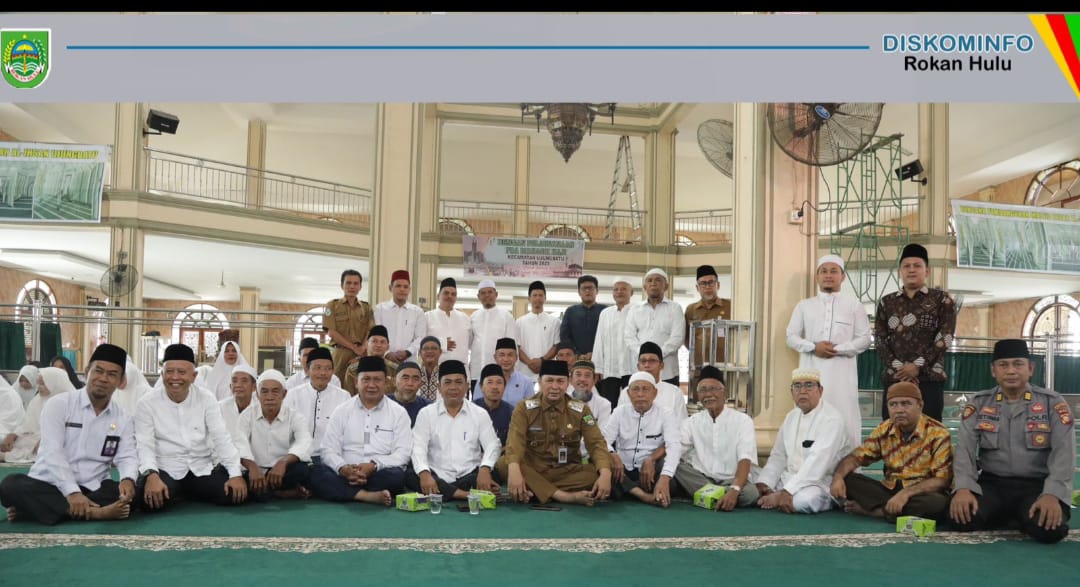 Pra Manasik Haji di Ujungbatu, Wabup Rohul Ingatkan Jamaah Jaga Kesehatan