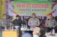 Kapolres Kampar Serap Aspirasi Warga Lewat Jumat Curhat di Desa Ganting Damai