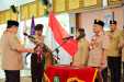 Kasmarni Kukuhkan Pengurus Kwarcab dan LPK Pramuka Bengkalis
