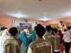 Kapolsek Tembilahan Hulu Hadiri Sosialisasi Pengolahan Limbah dan Budidaya Azolla Bersama Mahasiswa KKN UNRI