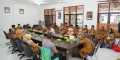Rapat Persiapan Menyambut HUT TNI Ke 77 di Kecamatan Mandau