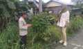 Sinergi Polri dan Masyarakat, Polsek Enok Pantau Kebun Pekarangan untuk Dukung Swasembada Pangan