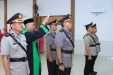 Kapolres Inhil AKBP Farouk Oktora S.H, S.I.K, Pimpin Upacara Sertijab Kabag Log, Kapolsek dan Pelantikan  PS Kasat Binmas