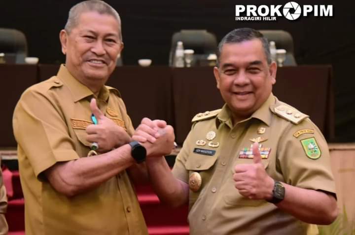 Ketua TPPS Inhil Didampingi Kepala DP2KBP3A Ikuti Rembuk Stunting Provinsi Riau Tahun 2023 di Pekanbaru