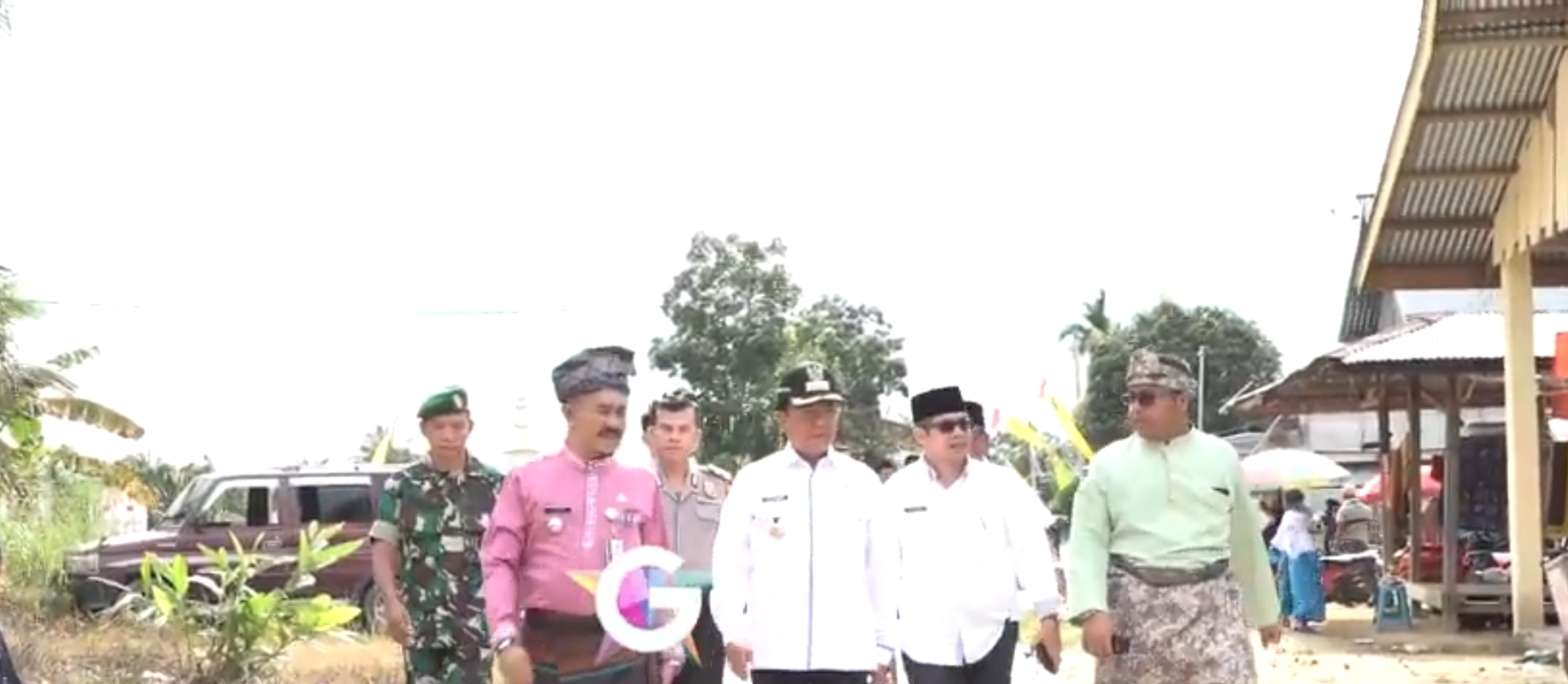 Gebyar DMIJ Plus Terintegrasi Kecamatan Kemuning, Bupati Inhil Resmikan SMP Satu Atap