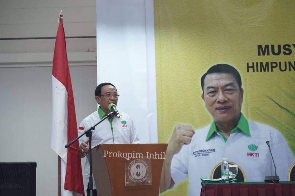 Bupati Inhil HM Wardan Terpilih Secara Aklamasi Menjadi Ketua DPD HKTI Provinsi Riau Periode 2021-2026