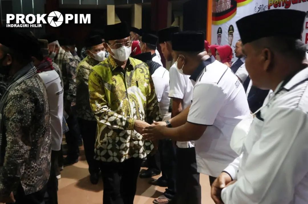Bupati HM Wardan Hadiri Pelantikan DPD PKDP Inhil Priode 2021 – 2026