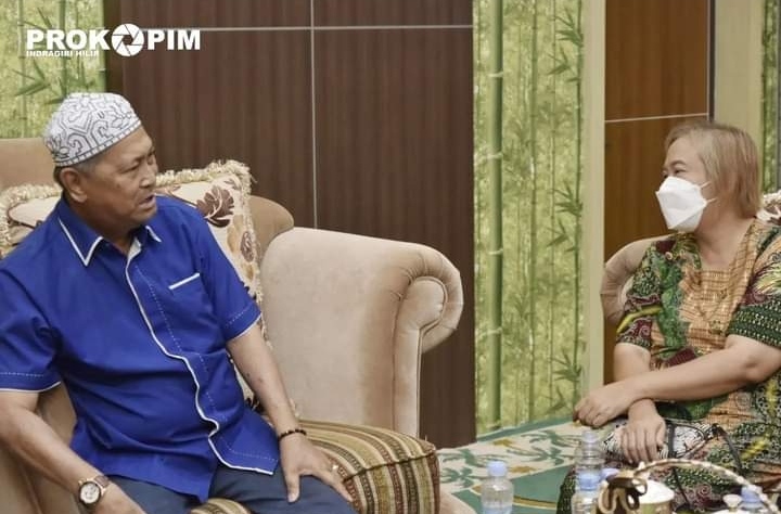 Wabup Syamsuddin Uti Didampingi Kabid P2P Dinkes Inhil Terima Kunjungan Kemenkes RI