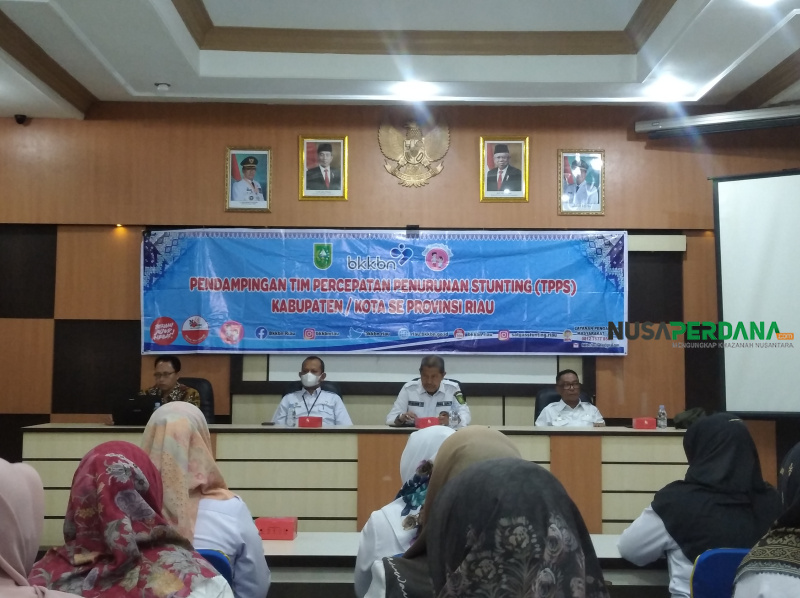 H. Syamsuddin Uti Buka Secara Resmi Rapat Pendampingan Penyusunan Rencana Kerja Tim Percepatan Penurunan Stunting