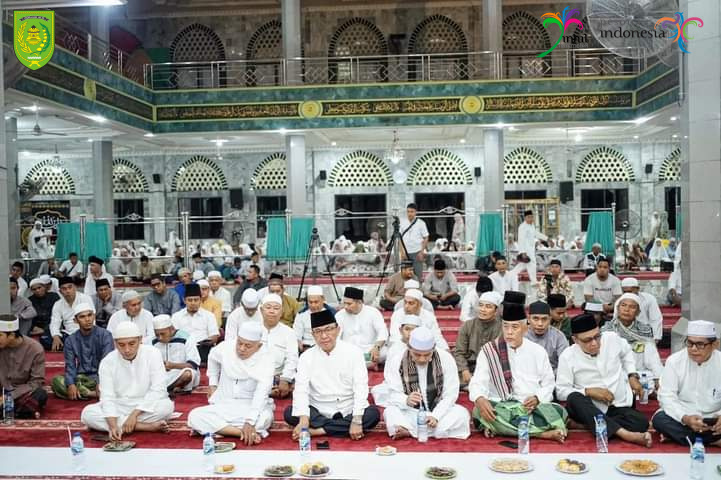 Rangkaian Event Wisata Religi, Pemkab Inhil Gelar Doa Peralihan Tahun di Mesjid Agung Al-Huda Tembilahan