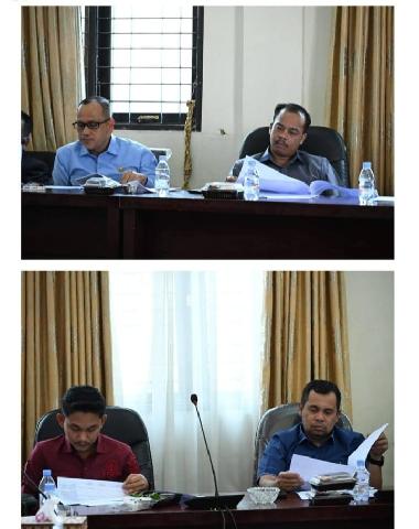 DPRD dan TAPD Rapat sinkroni sasi Bahas hasil evaluasi Gubri terhadap Ranperda APBD 2026 Penyesuaian Anggaran