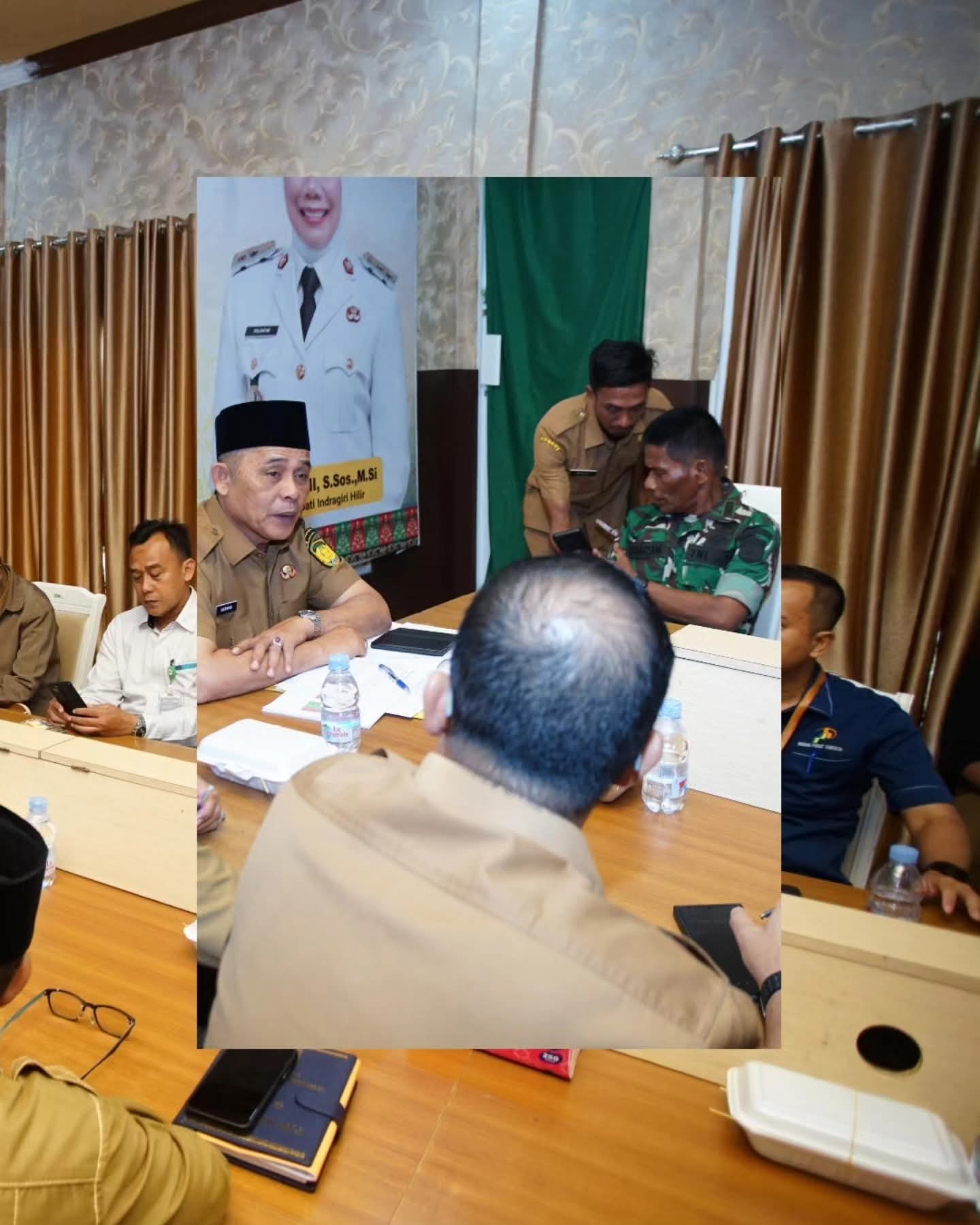 Bupati Inhil H. Herman Hadiri Rakor Pengendalian Inflasi Daerah Tahun 2025 Bersama Mendagri Tito Karnavian