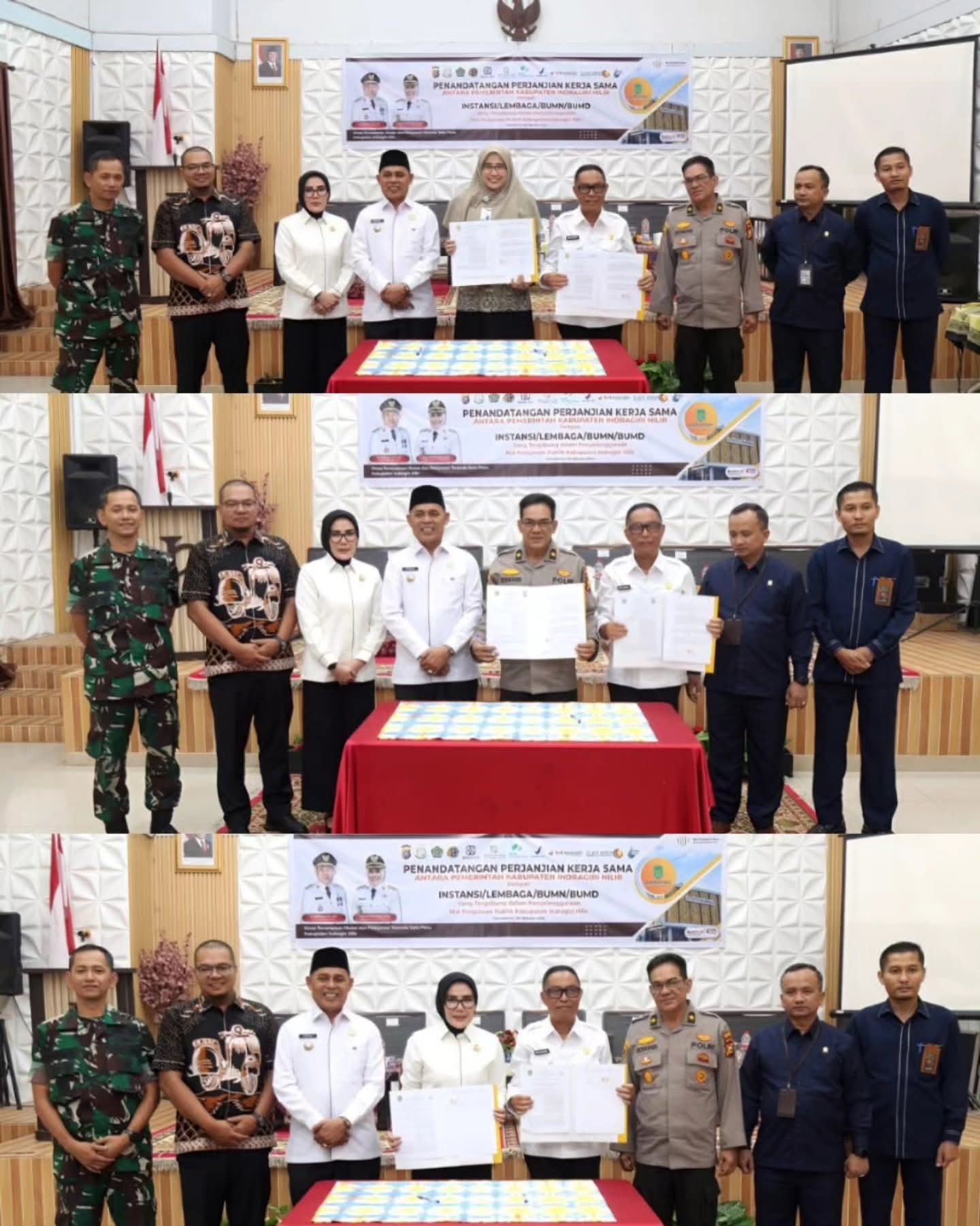 Tandatangani Kesepakatan Bersama, Bupati Inhil H. Herman Ingin Optimalkan Pelayanan Publik Melalui Mal Pelayanan Publik