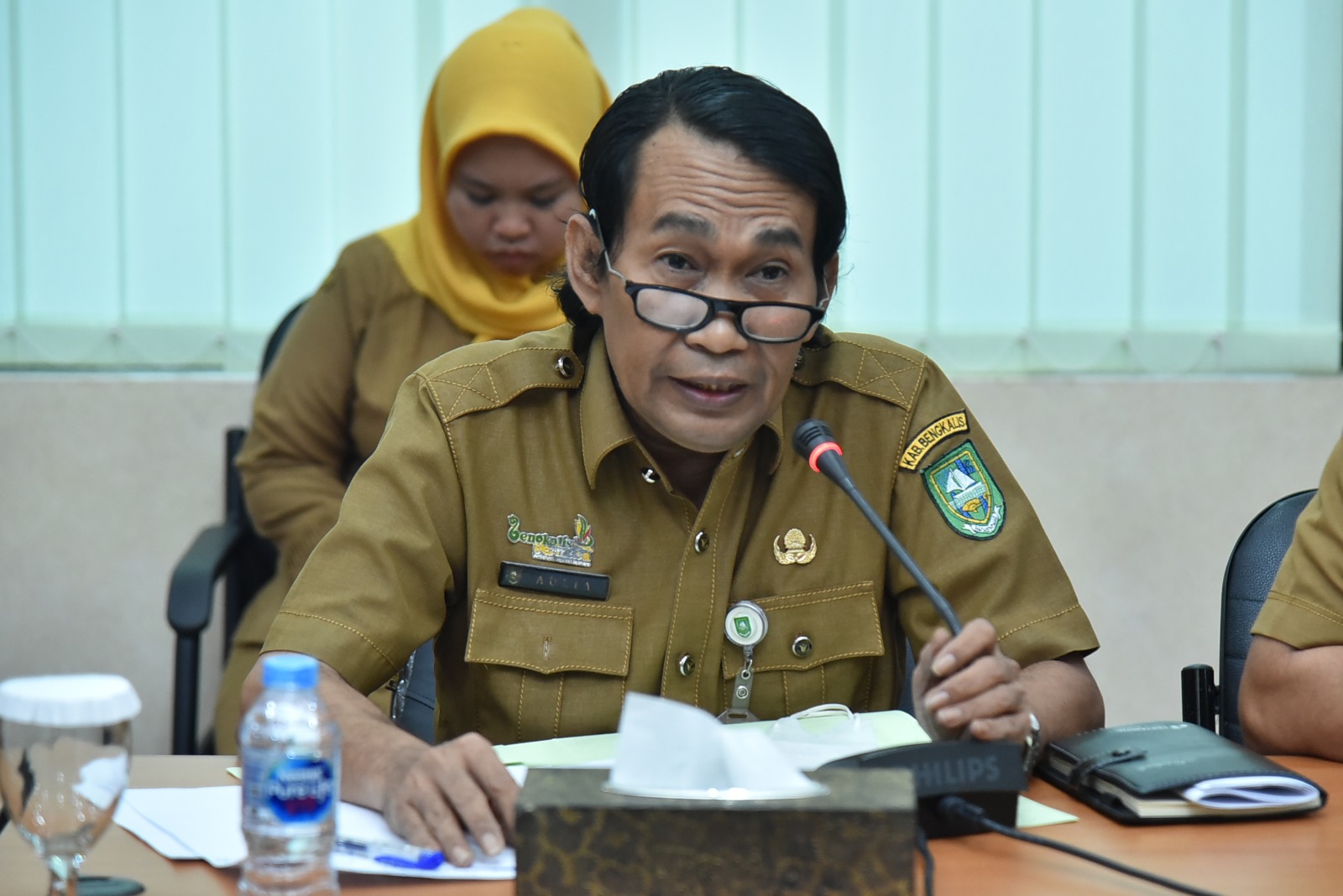 Wakil Ketua III DPRD Bengkalis Syaiful Ardi Rapat Pimpin Paripurna Penyampaian KUA PPAS