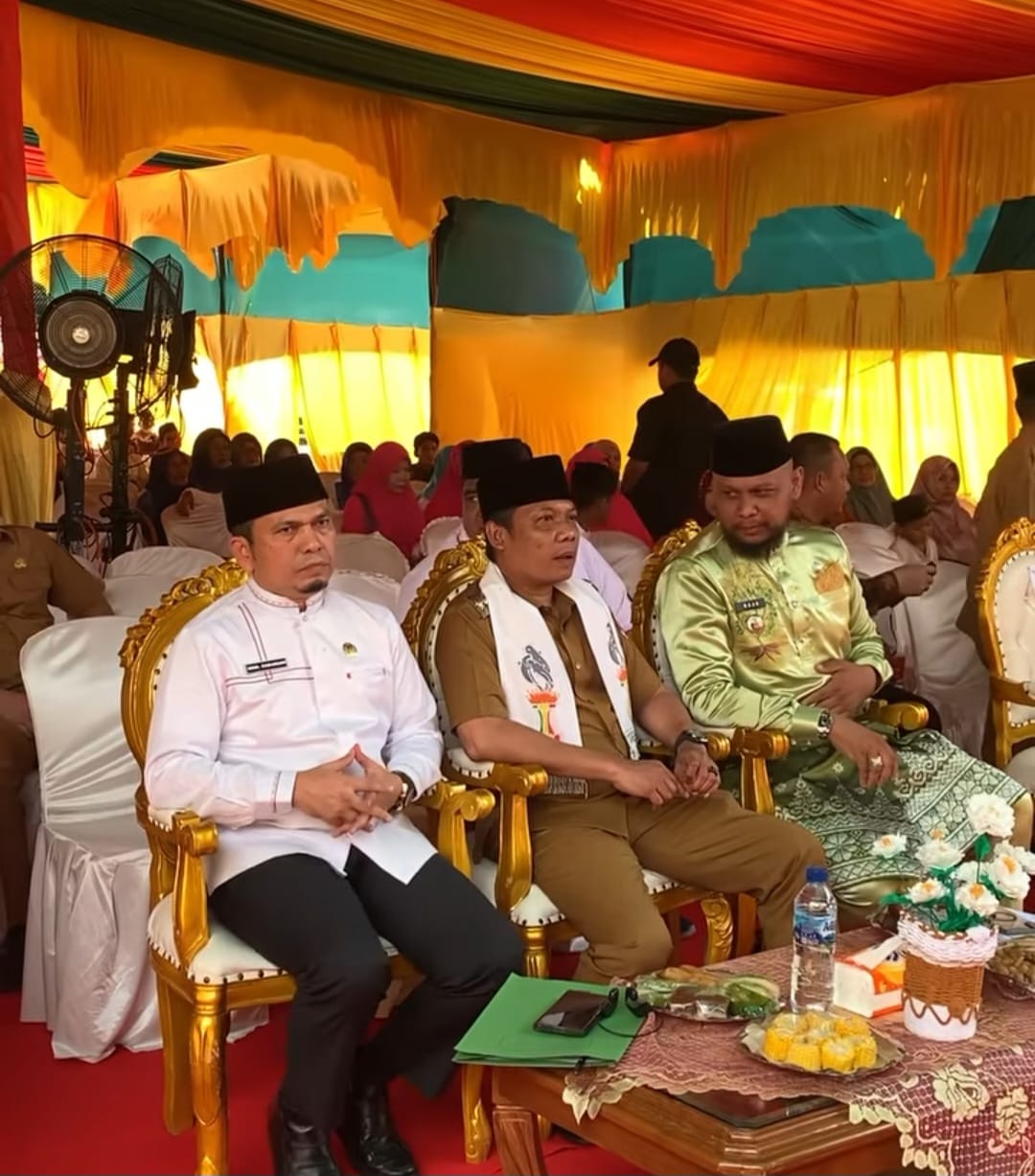 Katua DPRD Pekanbaru Muhammad Sabarudi Hadiri Pembukaan MTQ ke-IV Kecamatan Kulim