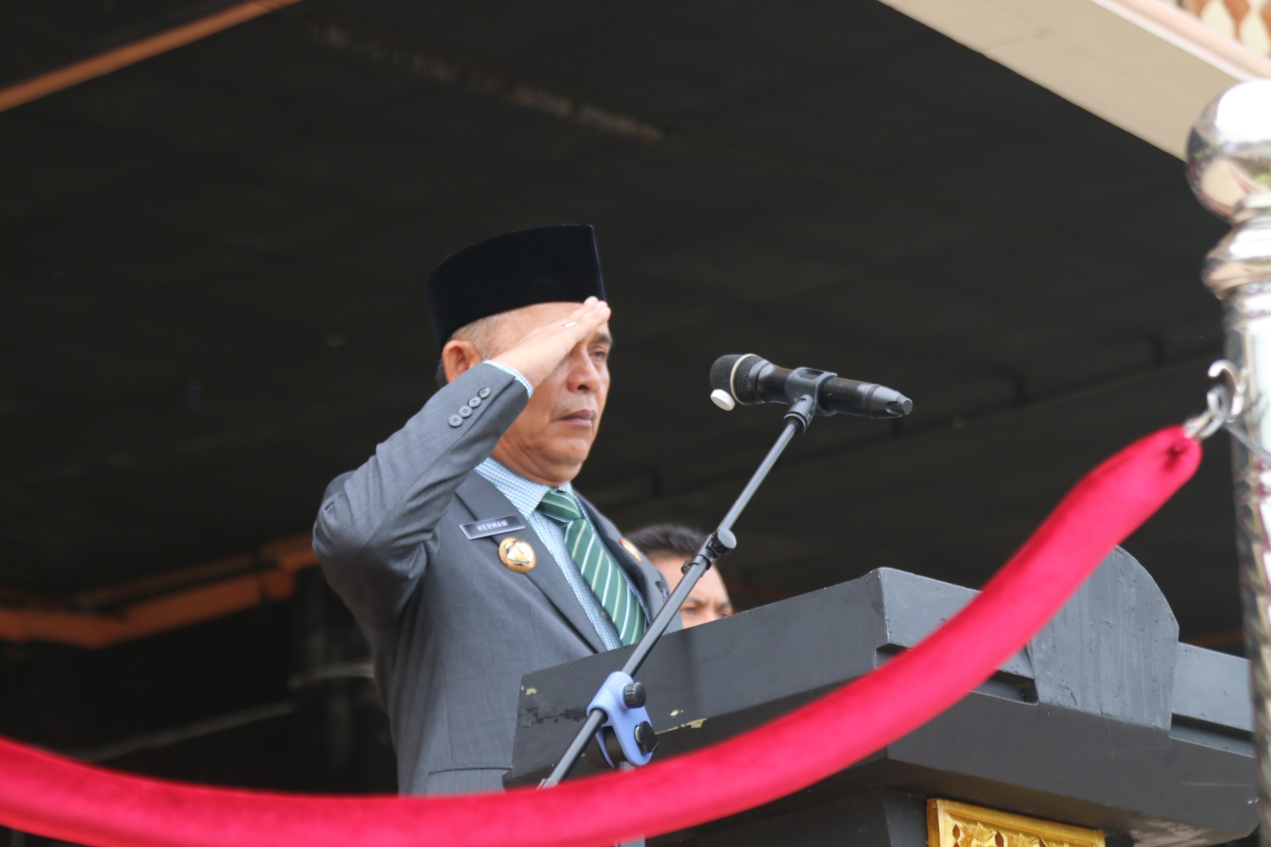 Upacara Sumpah Pemuda, Bupati Inhil Ajak Pemuda Tujukan Semangat Patriotik