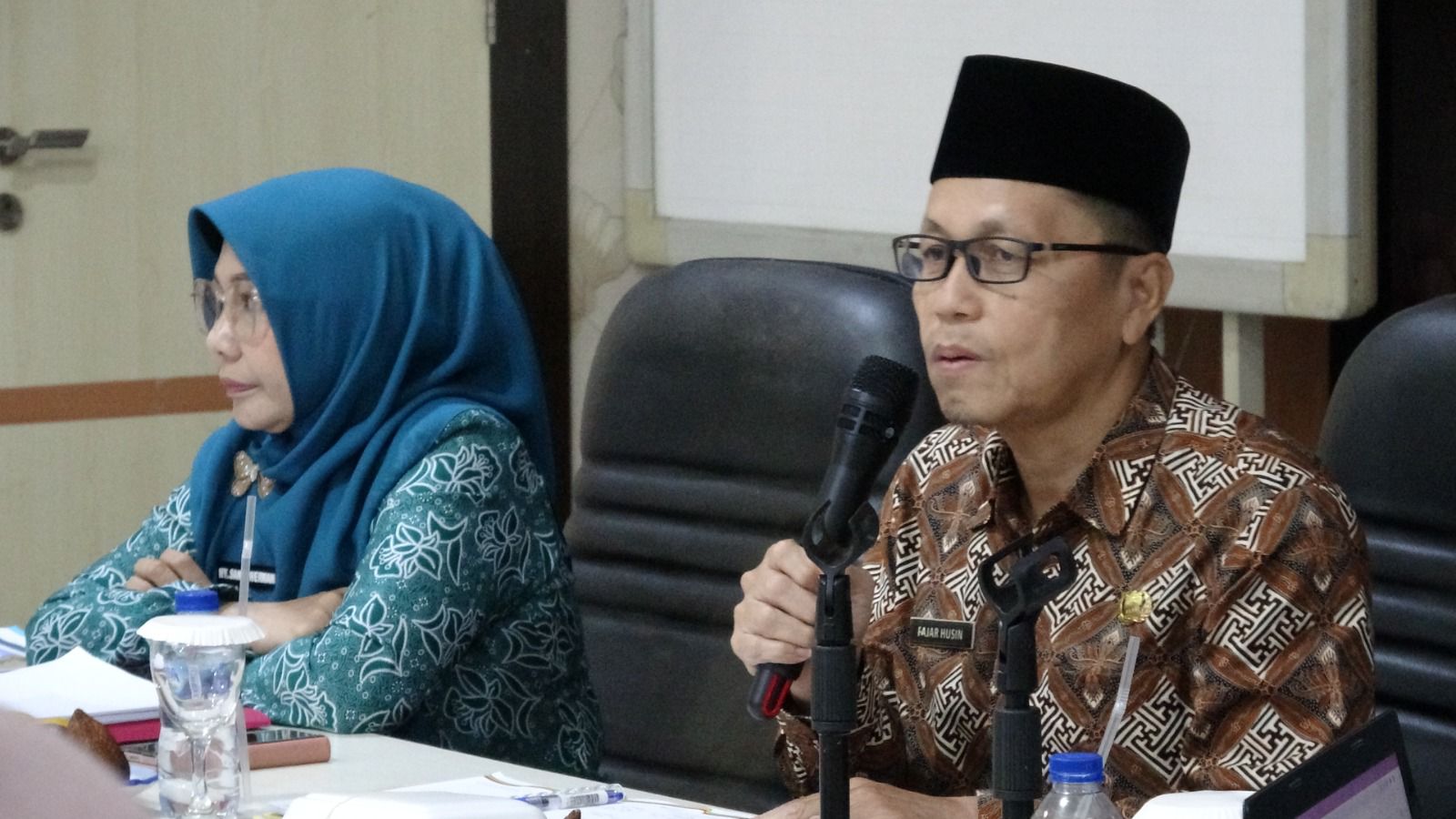 Inhil Bergerak: Asisten I Setda H. Fajar Husen dan Ketua TP PKK Hj. Katerina Susanti Herman Pimpin Pendampingan Penyusunan GPDK dan PJPK