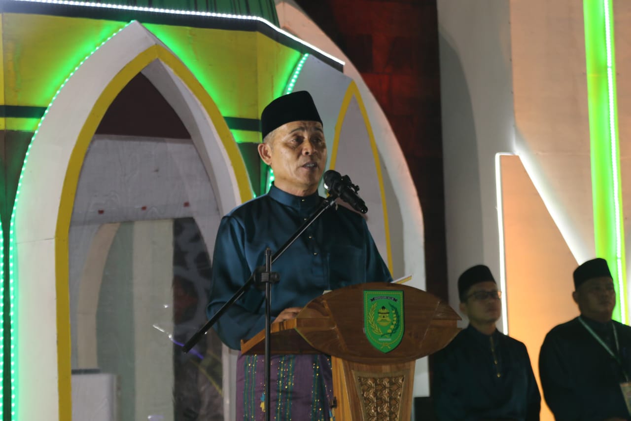 Bupati Inhil Resmi Buka MTQ ke-55, Ajak Masyarakat Jadikan Al-Qur’an Sebagai Pedoman Hidup